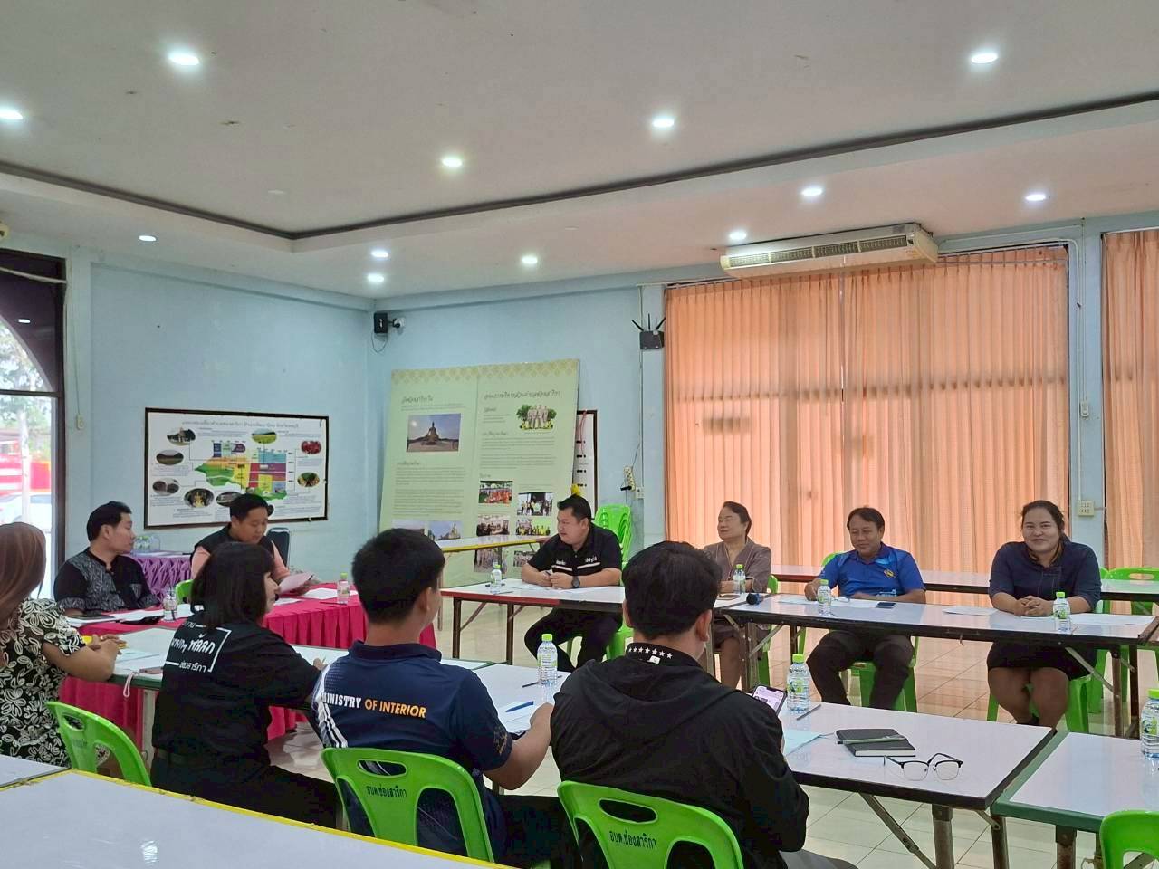 เข้าร่วมประชุมคณะกรรมการให้ความช่วยเหลือผู้ประสบภัย(อัคคีภัย)
